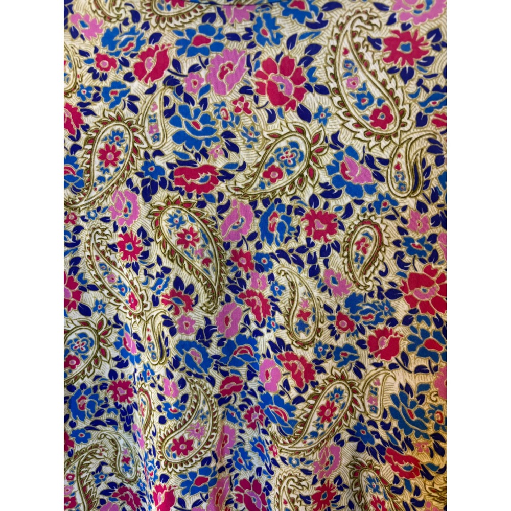 Isabel MARANT Lizyela Turtleneck Top Paisley Floral 42 US 10 - Picture 3 of 7